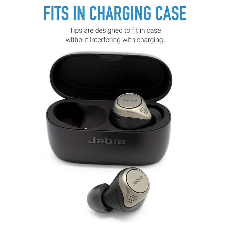 Headphones Comply Foam Tips Jabra Elite 65t TrueGrip™ Pro Ear Tips