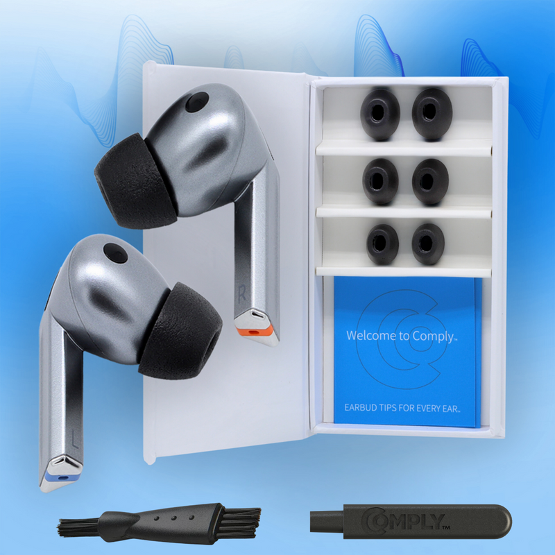 TrueGrip™ Memory Foam Ear Tips for Samsung Galaxy Buds3 Pro